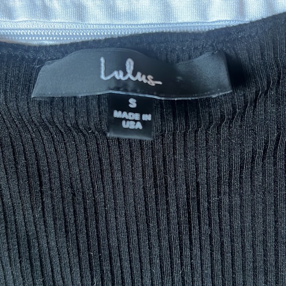 Lulus Belly Tie Shirt - Picture 2 of 3